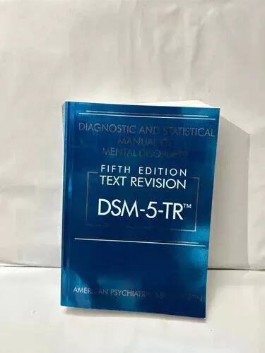 Diagnostic & Statistical Mental English Dsm 5 TR Fifth Edition Text Revision Set