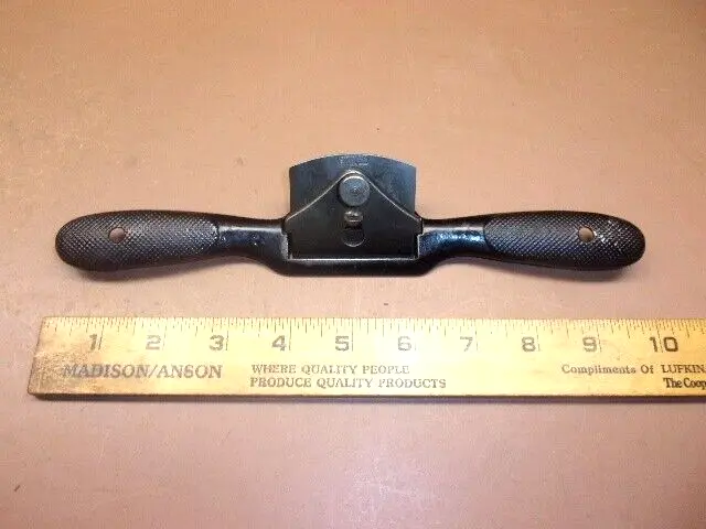 Vintage STANLEY Sweetheart SW No. 52  Spokeshave USA Made 10" Long Sweet One!