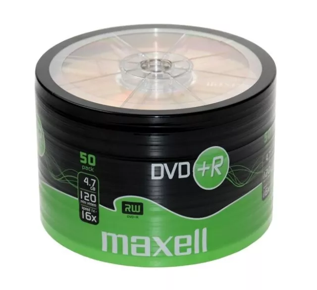 MAXELL DVD+R 4.7GB 16x speed 50er Bulk/shrink