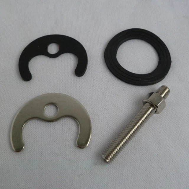 Repuesto fijo mezclador lavabo M8 acero inoxidable para baño WC