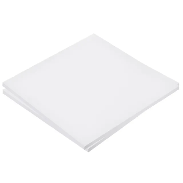 ABS Plastic Sheet 10" x 10" x 0.24" ABS Styrene Sheets White 2 Pcs