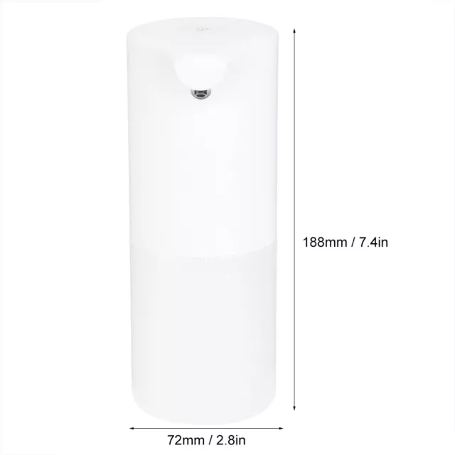 350ml Cylinder-Shaped High Capacity USB Automatic Bubble Dispenser SD