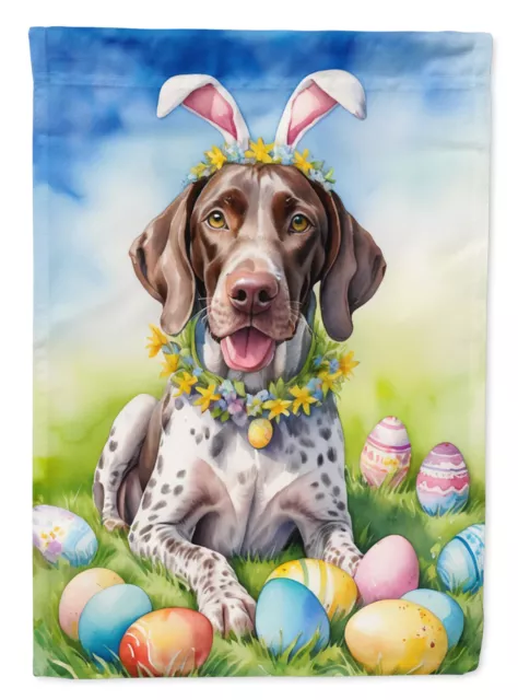 German Shorthaired Pointer 3 Easter Egg Hunt Flag