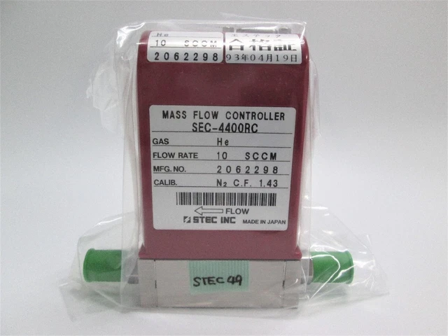 HORIBA STEC mass flow controller SEC-4400RC