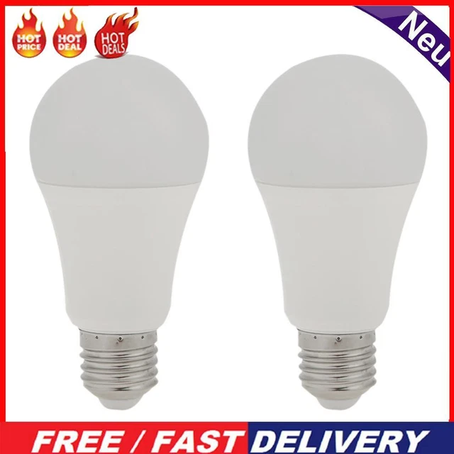 DAYLIGHT SENSOR LED E27 Bulb Dusk to Dawn Light Smart Corridor ...