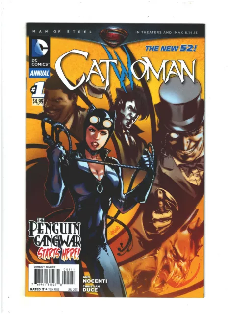 Catwoman Annual #1 VF/NM 9.0 DC Comics 2013 New 52 Penguin Gang War