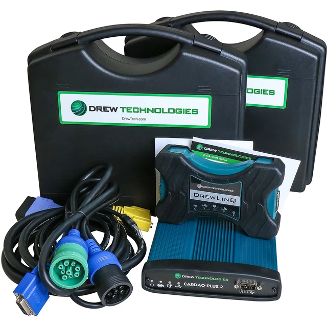 CarDAQ Plus2 and DrewLinQ device kit bundle Drew Technologies Inc. BNDL CDP2 DL