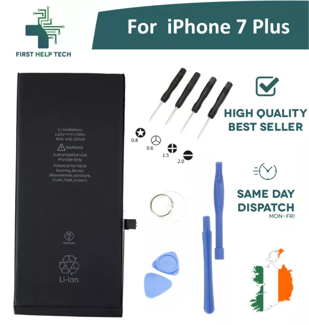 Replacement Battery For Apple iPhone 7 Plus Battery 2900mAh 3.82V New With Tools