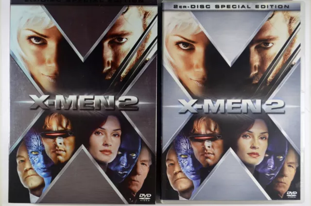 DVD 2-DISC SPECIAL EDITION X-Men 2 X2: X-Men United HALLE BERRY 2003 NEUWERTIG!