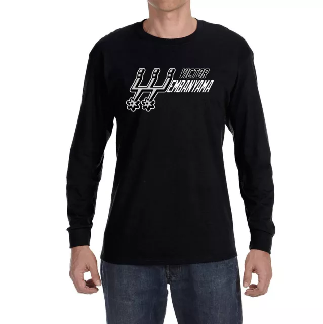 Victor Wembanyama Logo San Antonio Spurs Long sleeve shirt