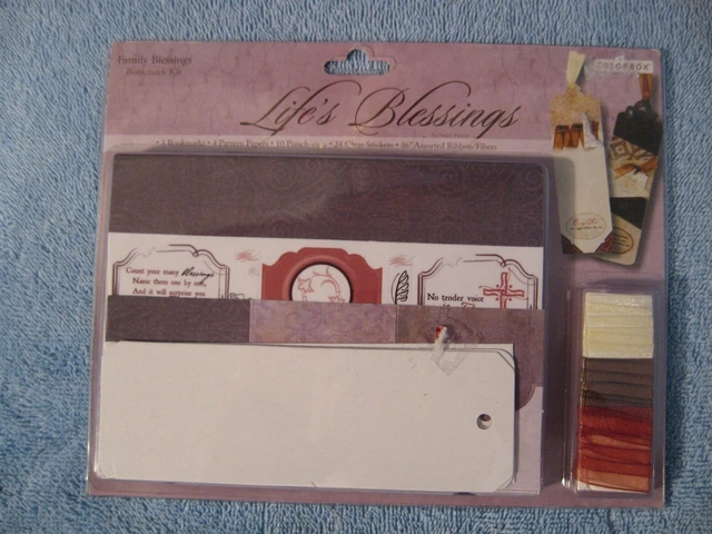 Colorbok Bookmark Kit Family Blessings Craft Making Kit