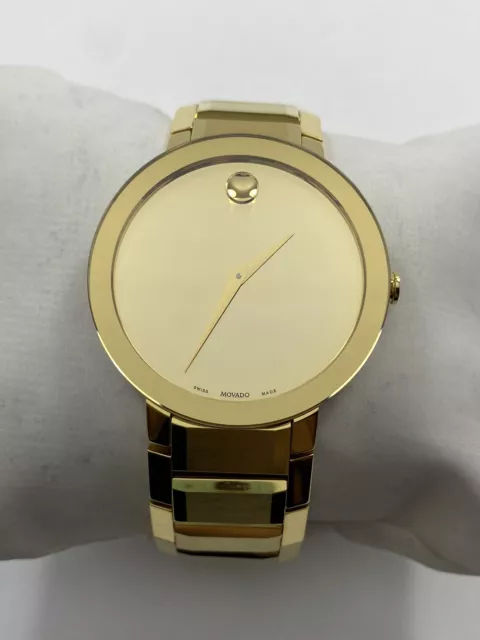 Movado dorado de hombre cheap