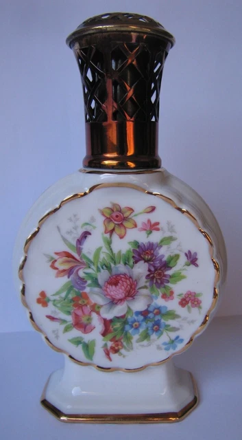 Lampe Berger Ancienne En Faïence Bleue – Paris N°3 – Diffuseur Parfum Complet