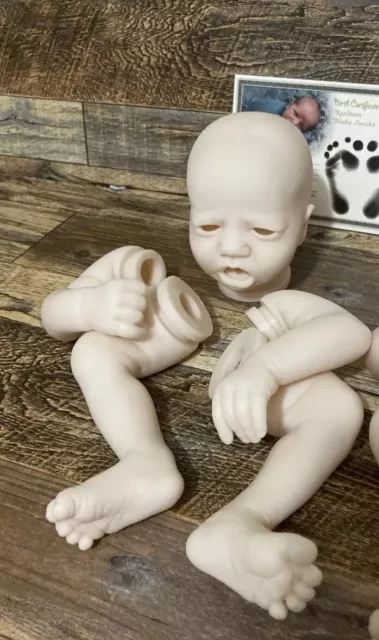 Reborn Doll KIT - 18” BLAKE AWAKE -Discontinued Bountiful Baby With COA