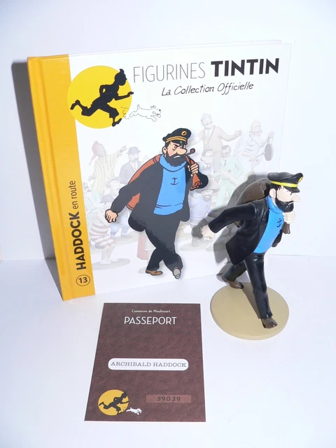 Diorama Tintin et Haddock qui marchent - France