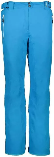 CMP Damen Skihose Hose Winterhose Schneehose Snowboardhose, blau, 42