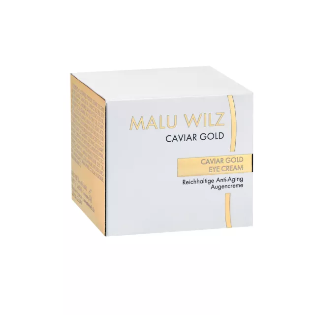 Malu Wilz Caviar Gold Eye Cream  samtig weiche Augencreme 15ml