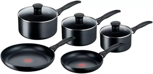 TEFAL Ingenio Easy Cook & Clean Nonstick Frypan Saucepan Cookware Pots & Pan Set