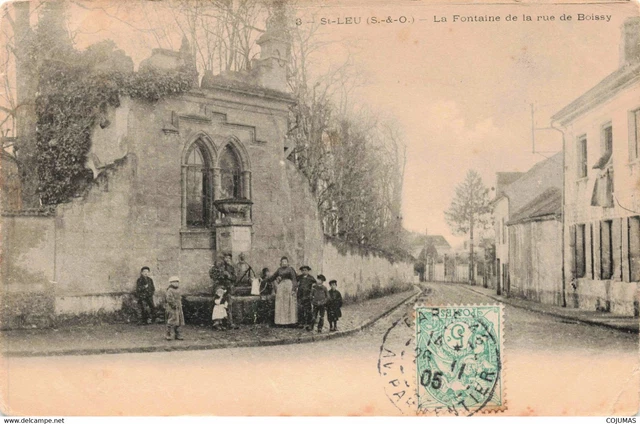 95 - SAINT LEU - S08005 - La Fontaine de la Rue de Boissy - En l'�tat - L14