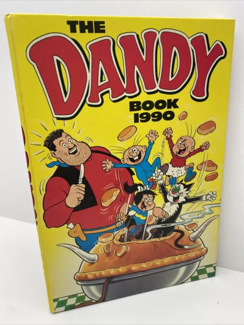 THE DANDY BOOK ANNUAL 1990 - EXCELLENT CONDITION - Desperate Dan / Bananaman 2