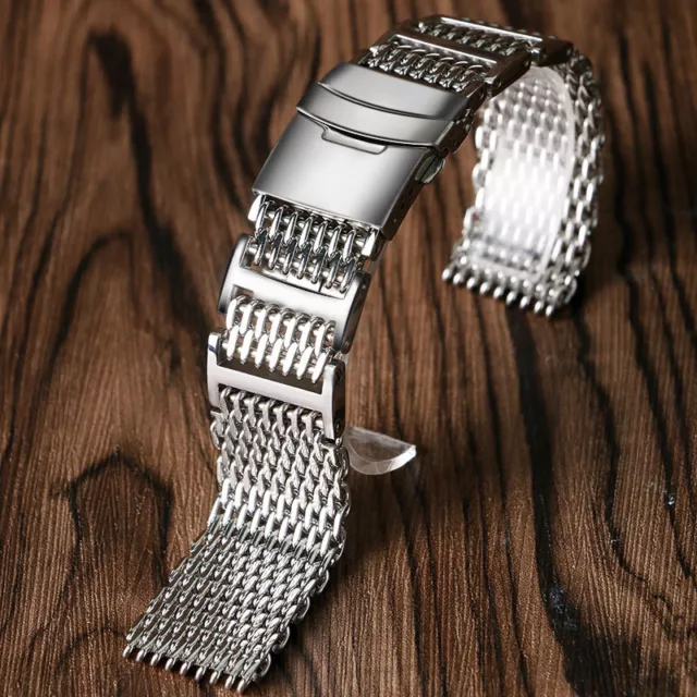 Cinturino shark mesh hotsell