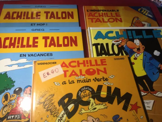 LOT De 5 titres  *** ACHILLE TALON *** GREG DARGAUD BD