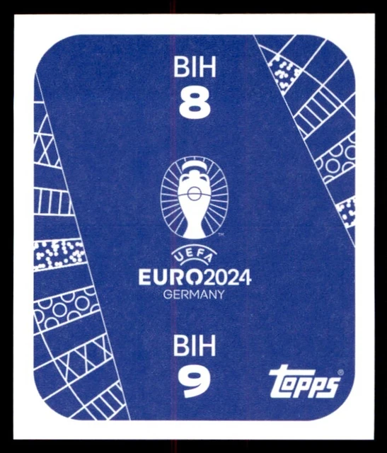 AUTOCOLLANT TOPPS EURO 2024 Pjani ?/Gojko Cimirot BosnieHerzégovine
