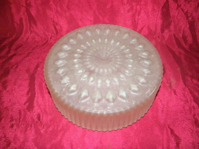 Ancienne lampe applique murale lustre en verre sculpté vintage design 20ème