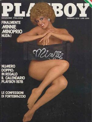 Playboy Ediz-Italiana- Gennaio 1979- Minnie Minoprio-Ashley Cox Poster Interno
