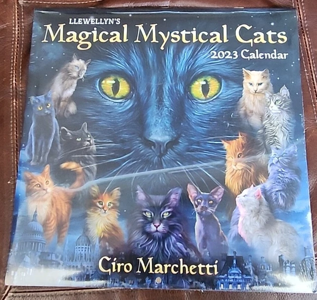 Llewellyns Magical Mystical Cats 2022 Calendar FOR SALE! - PicClick