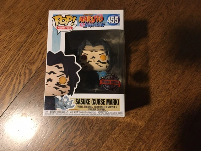 Funko Pop! Naruto Shippuden Sasuke (Curse Mark) #455 SPECIAL EDITION sticker