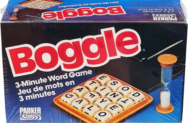 Boggle et Crossword, deux jeux de lettres des années 80 ! - Loulou