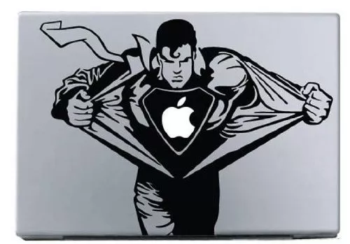 MacBook 13" Superman Decal Sticker (pre-2016 MB Pro/Air only)