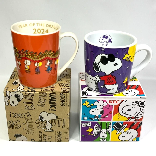 PEANUTS SNOOPY 2024 Dragon Year Mug 350ml by Yamaka & KFC Japan 2022