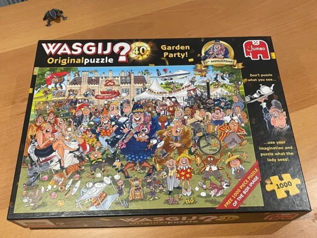 WASGIJ ORIGINAL 40 - 25th Anniversary Garden Party 2 x 1000 Piece