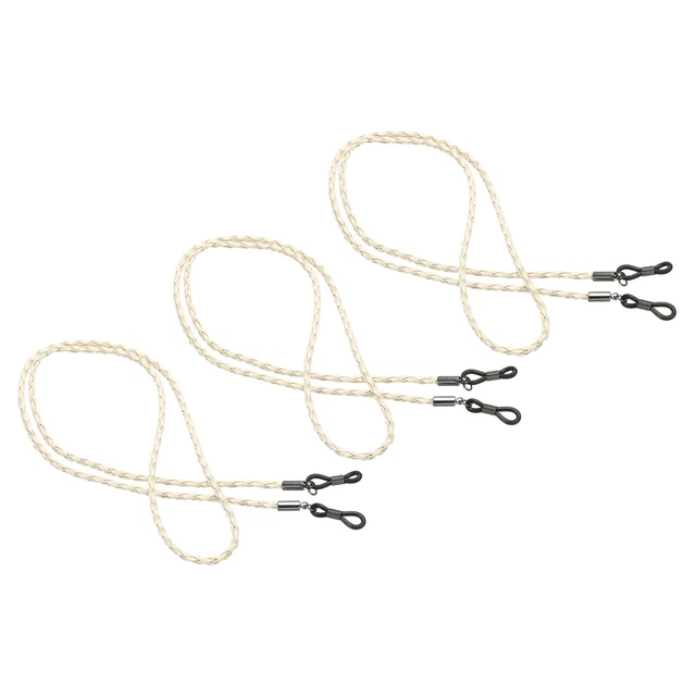 3 pz supporto cinturino occhiali uomo donna occhiali da sole beige