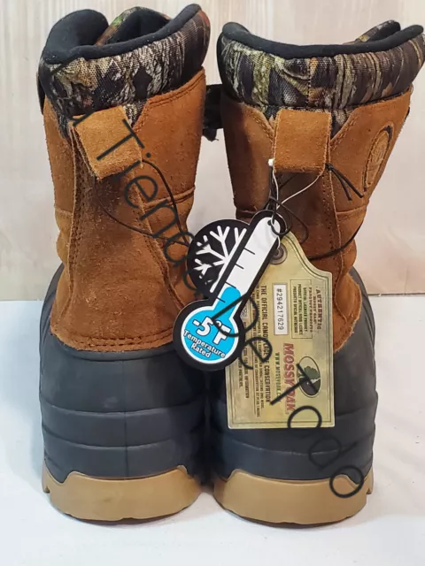 Mossy Oak Mossyoak Insulated Camo Camouflage Water Proof Boots Size 13
