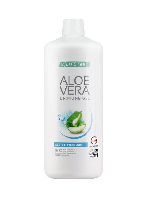 Gel à Boire Aloe Vera Au Miel LR Lifetakt - 1L - Végétarien - Aide à La Digestion