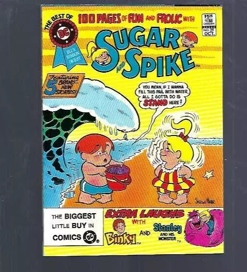 Dc Special Blue Ribbon Digest 29 - Sugar And Spike - Fn+ -    Dc Comics