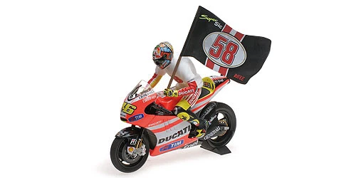 1/12 ドゥカティ GP11.1 46 モトGP 2011 V.ロッシ 1:12 MINICHAMPS