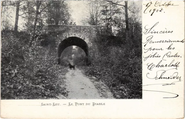 CPA Saint-Leu Le Pont du Diable FRANCE (1330303)