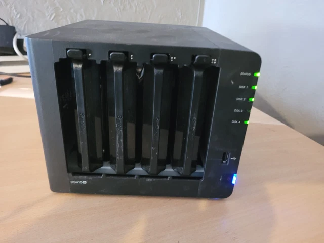 SYNOLOGY DISKSTATION DS415+ Plus 4-Bay Network Attached Storage NAS 8GB ...