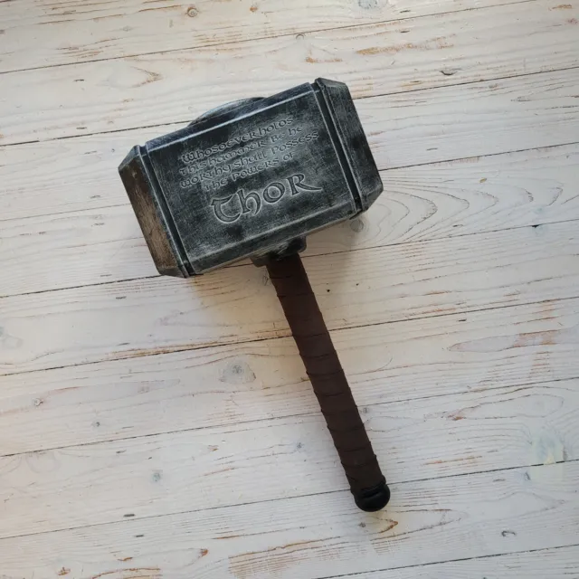 Marvel Mjolnir Cosplay Prop Foam Thor Hammer Toy Cosplay Roleplay Con Safe