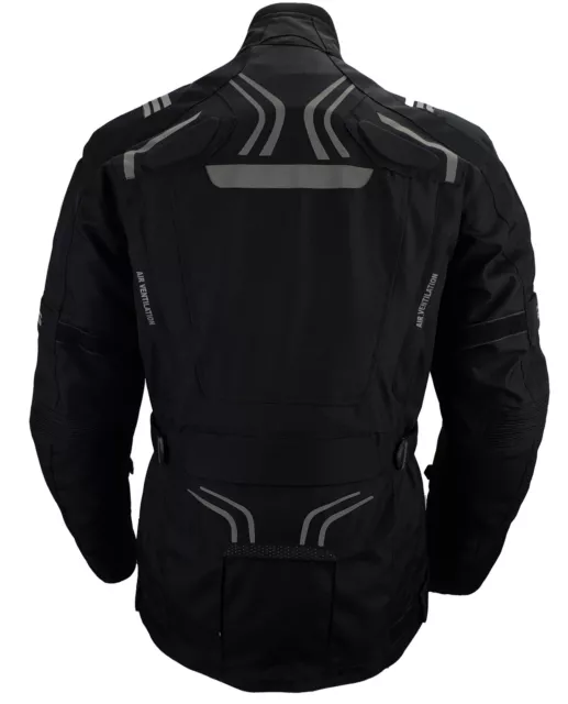 Bores Motorradjacke Philippo Touring Black 2