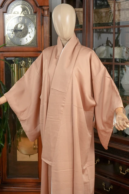 Dear Vanilla Japanese Silk Tomesode Kimono Women's Authentic Japan Made Vintage 2