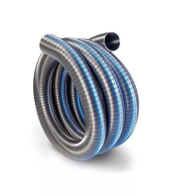 Flexible Conduit Doublure Acier Inoxydable Cheminée Tuyau Extracteur Ventilateur