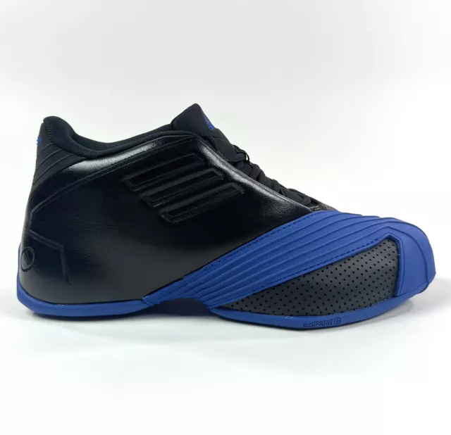 Men's 2001 adidas T-Mac 1 'Tracy McGrady' Silver/Black Basketball Shoes US  9.5