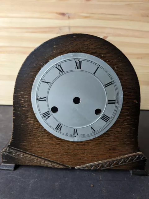 Vintage Mantle Clock Case (Empty)