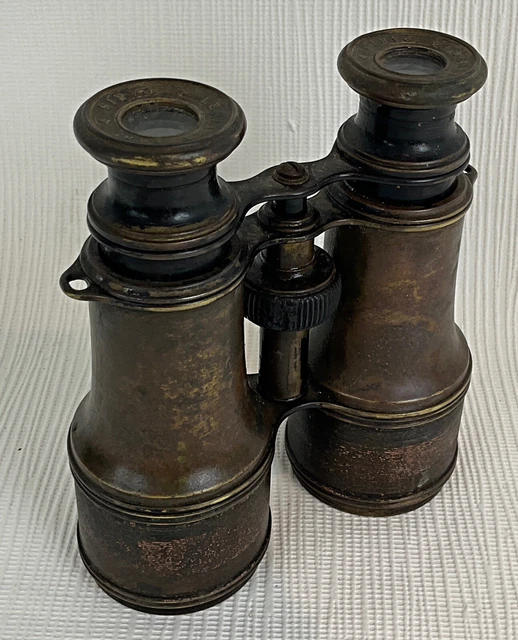 ANCIENNE PAIRE DE jumelles LEMAIRE FAB t PARIS WW 1 1920 EUR 32,00