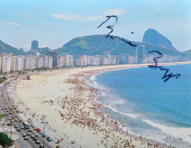 RONNIE BIGGS Signed 'Rio de Janeiro' Photograph - Great Train Robbery - reprint